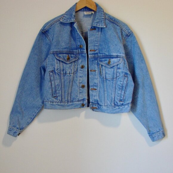 L.A. Blues Jackets & Blazers - Vintage 80s 90s L.A. Blues Denim Jean Jacket Size Large